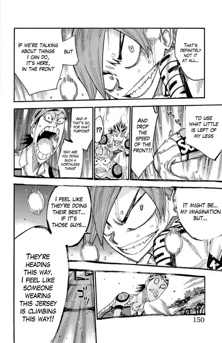 Yowamushi Pedal Chapter 396 16